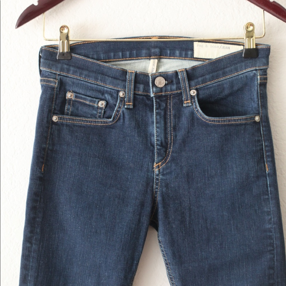 Rag & Bone High Rise Skinny Jeans - SZ 27 - Picture 2 of 12